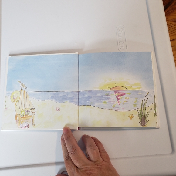 Life's Better At the Beach by Sandy Gingras Book Inspiration Illustrations Gift - Picture 5 of 16